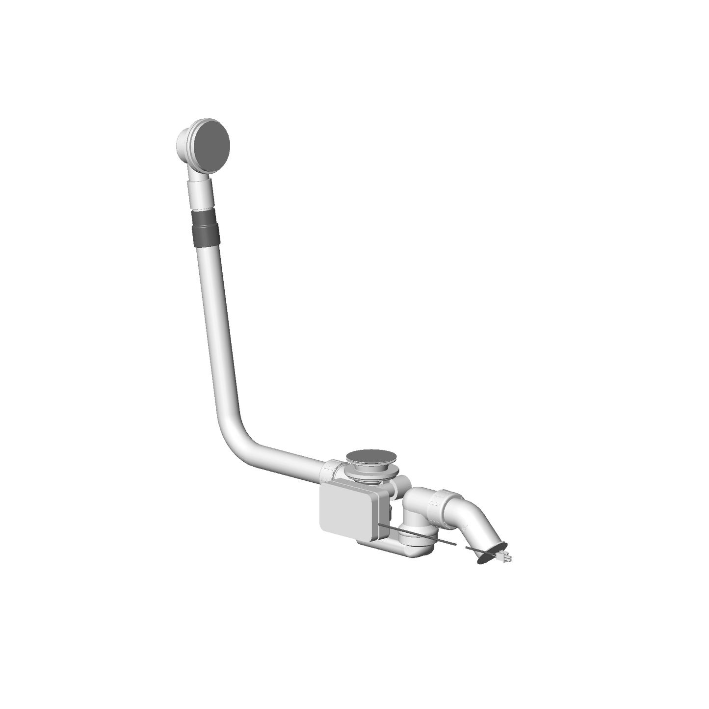 Dornbracht 04110105801 Drain With Overflow Electronic 125 X 545 X 615 MM