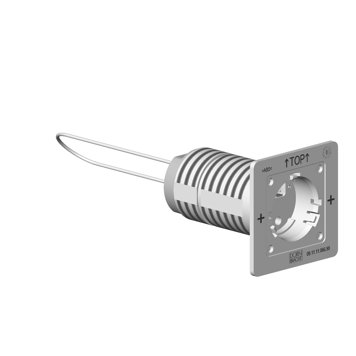 Dornbracht 0411110660090 Operating Element For Smart Tools Display Switch Type 2 Electronic 55 X 65 X 55 Mm