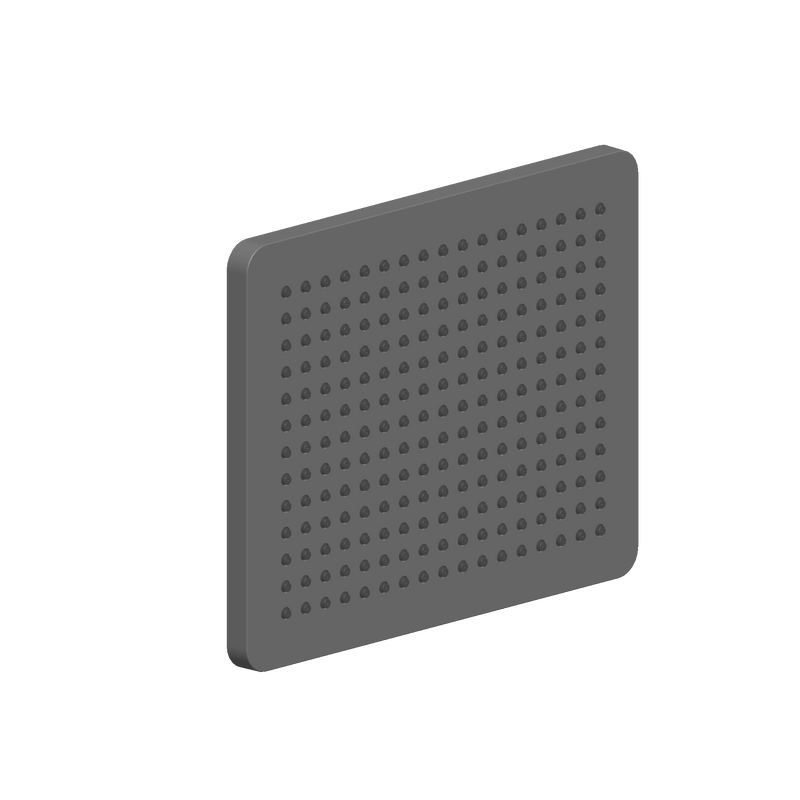 Dornbracht 04120506200 Rain Shower Angular G 1/2, 90° 11-3/4" X 9-1/2" - Parent