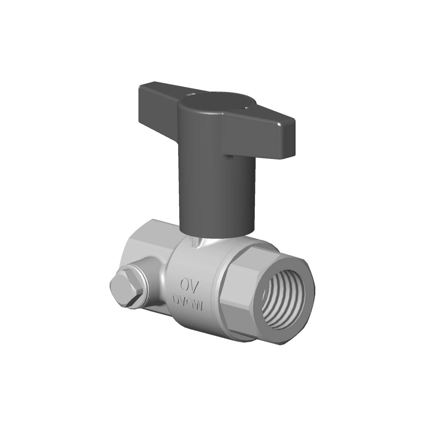 Dornbracht 0417030340090 Ball Valve Dn20, Rp3/4"-Ig