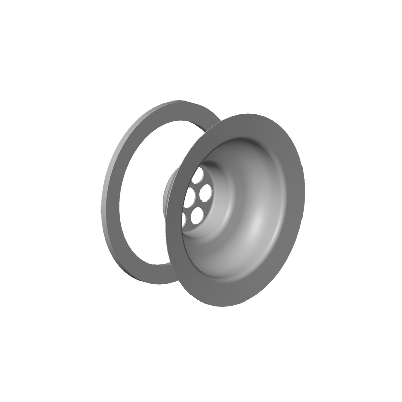 Dornbracht 04178500500-86 Drain - Brushed Stainless Steel