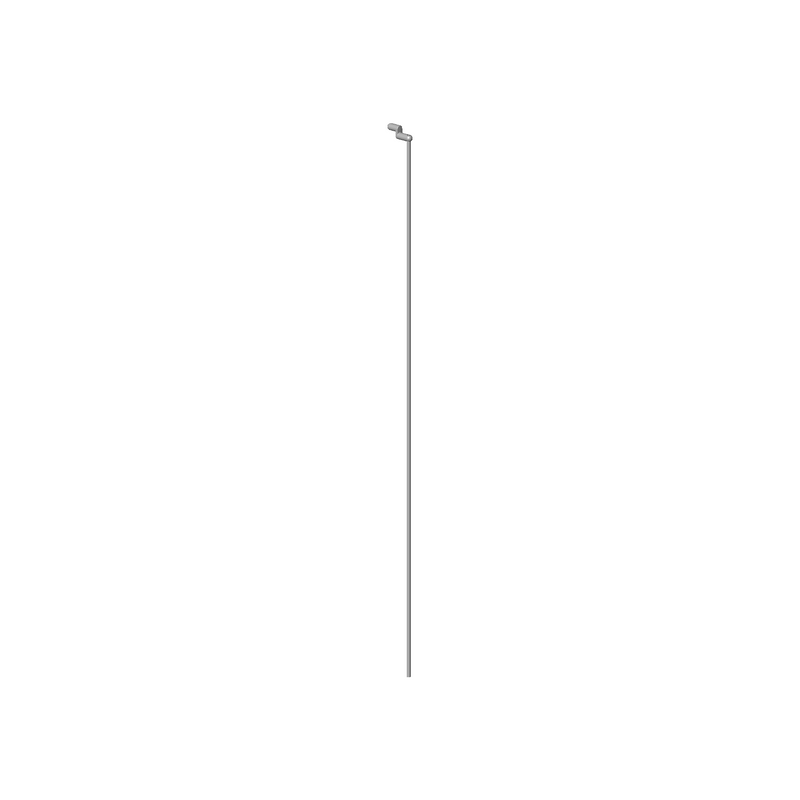 Dornbracht 04201603185-00 Pull Rod For Drain Set With Knob 7 X 410 X 32 Mm - Chrome