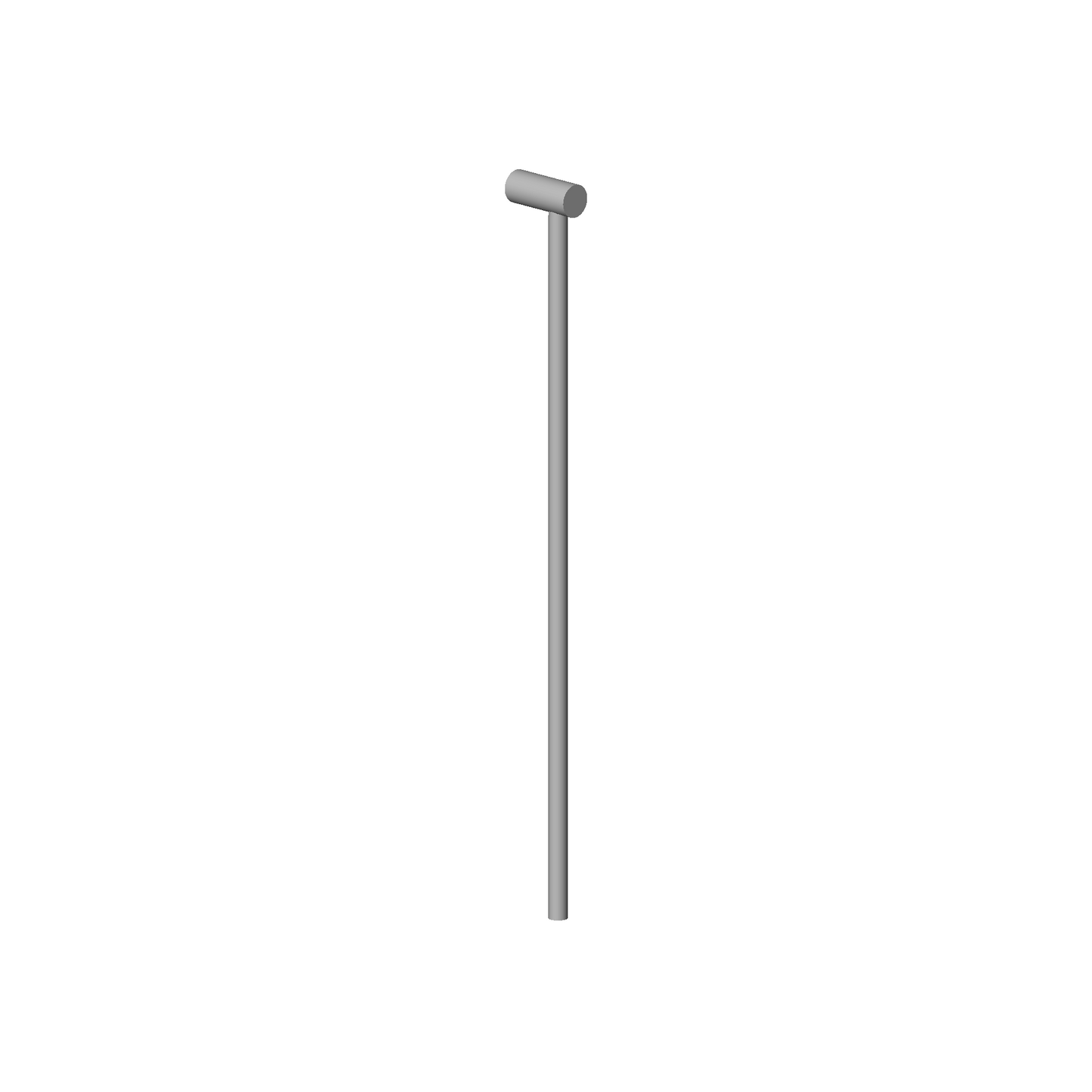 Dornbracht 04208903080 Pull Rod For Drain Set With Knob 17 X 158 X 7 MM