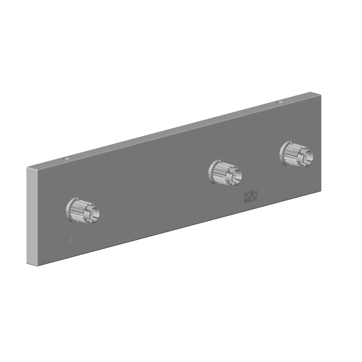 Dornbracht 04279801100-00 Escutcheon 240 X 35 X 60 Mm - Chrome