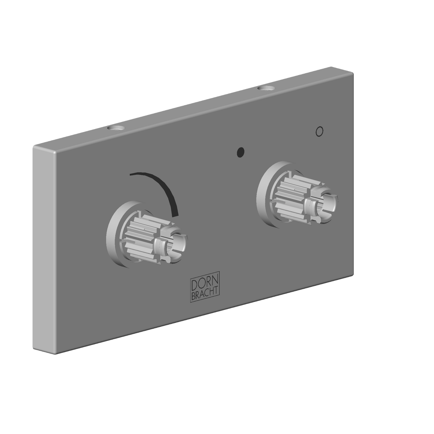 Dornbracht 04279802800 Escutcheon With Symbols 60 X 240 X 28 MM