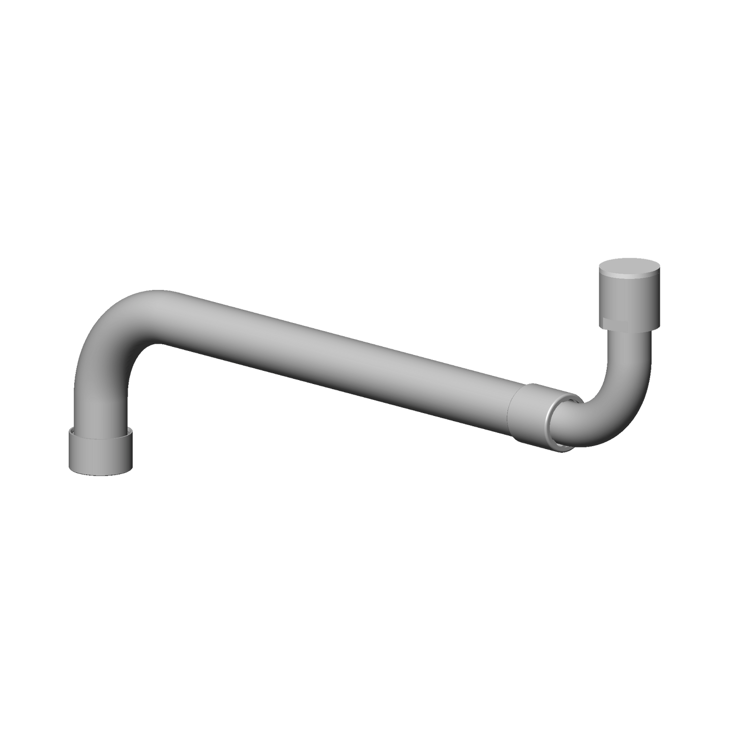 Dornbracht 04282507500 Outlet For Sing Wall-Mounted Extendable Ø 18 X 225 MM