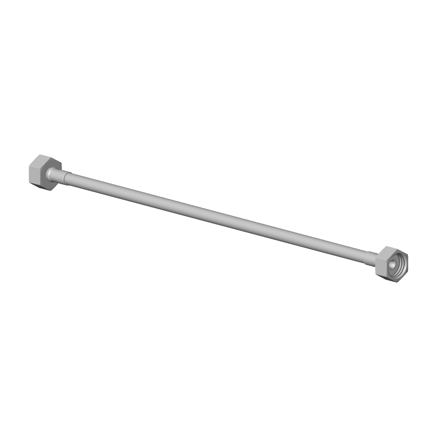 Dornbracht 0430040960090 Flexible Supply Line With Union Nut 1/2" X 1/2" X 15-3/4"