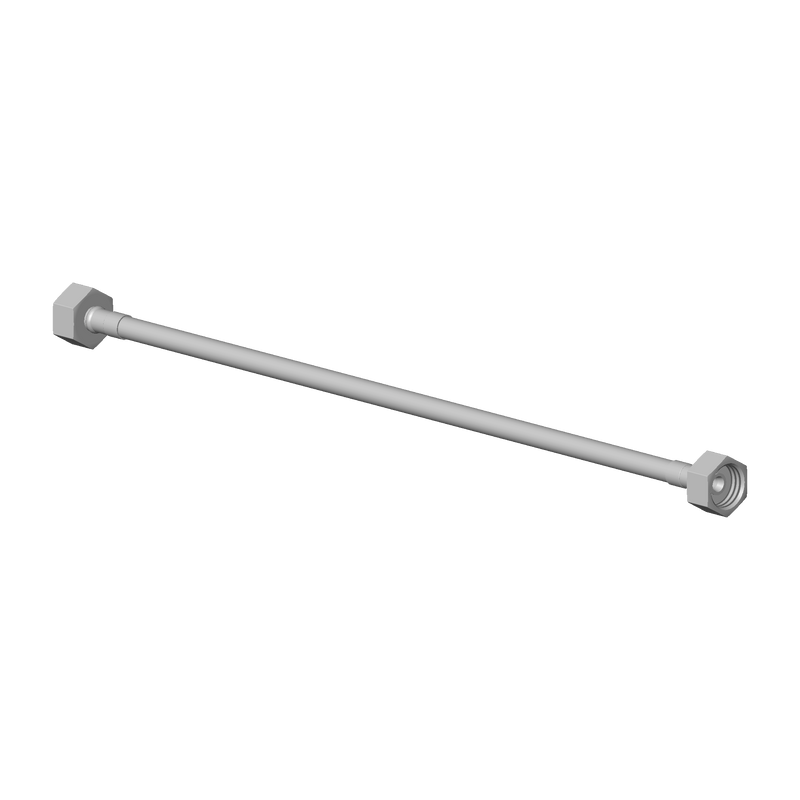 Dornbracht 0430040960090 Flexible Supply Line With Union Nut 1/2" X 1/2" X 15-3/4"