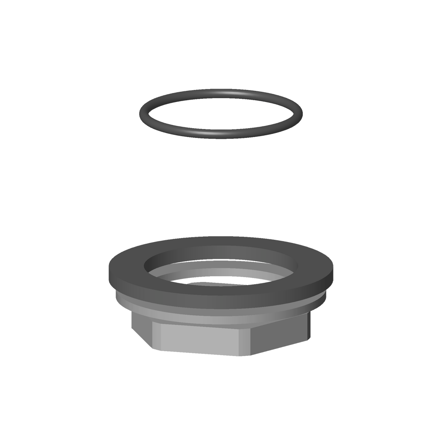 Dornbracht 0430110386890 Mounting Bracket With O-Ring Ø31 X 2 Mm M30 X 1,5
