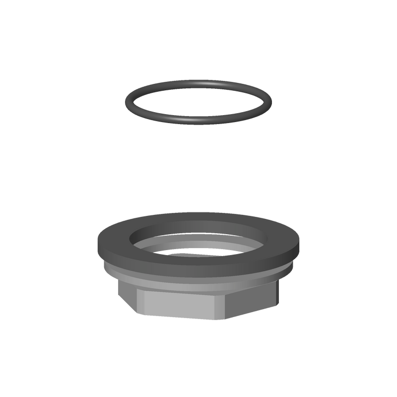 Dornbracht 0430110386890 Mounting Bracket With O-Ring Ø31 X 2 Mm M30 X 1,5