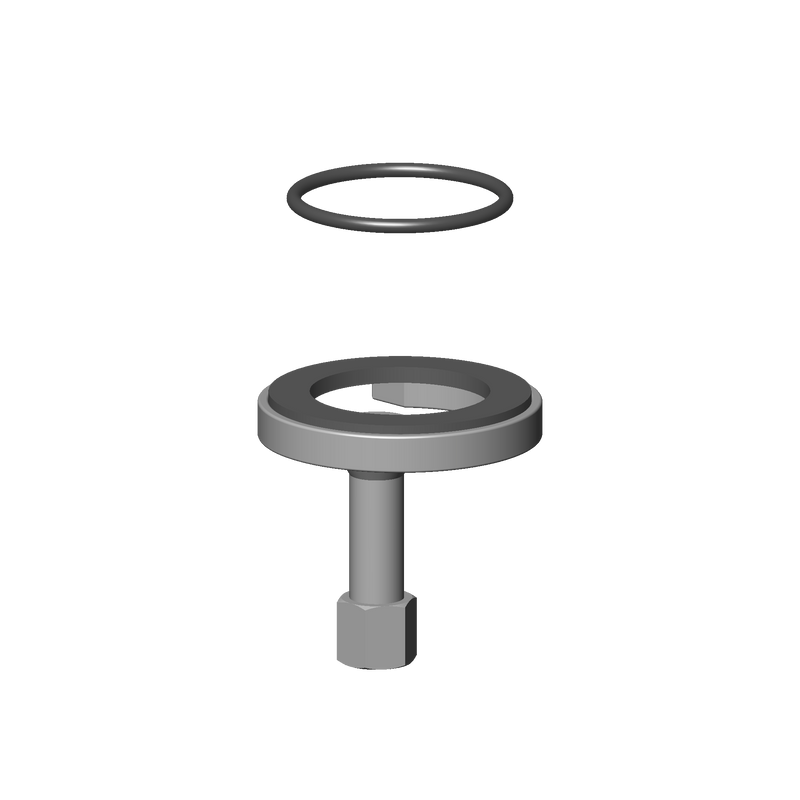 Dornbracht 0430110387490 Mounting Bracket With O-Ring Ø36.17 X 2.6 Mm Ø 52 X 51 Mm