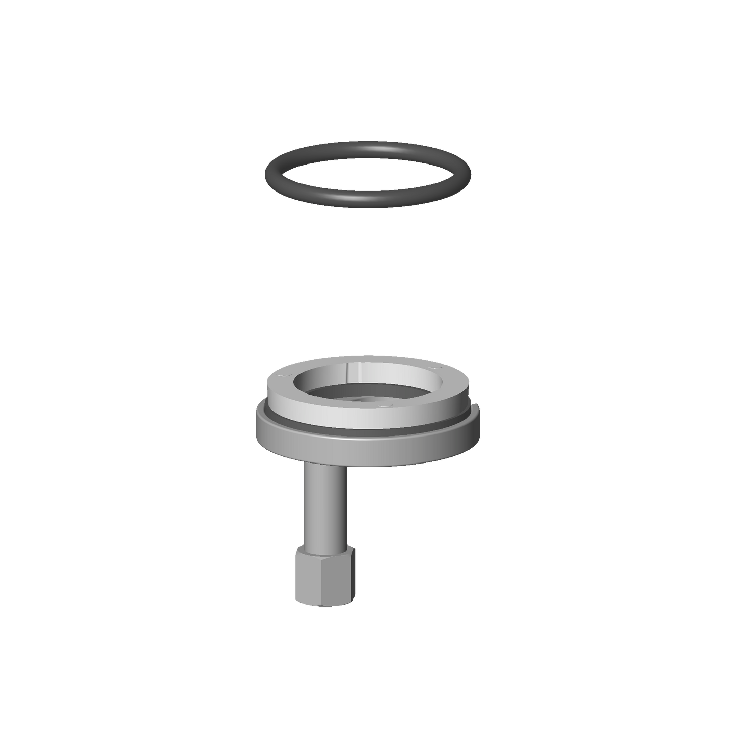 Dornbracht 0430110859790 Mounting Bracket With O-Ring Ø40 X 4 Mm With Spacer Sleeve Ø 52 X 1,5 Mm