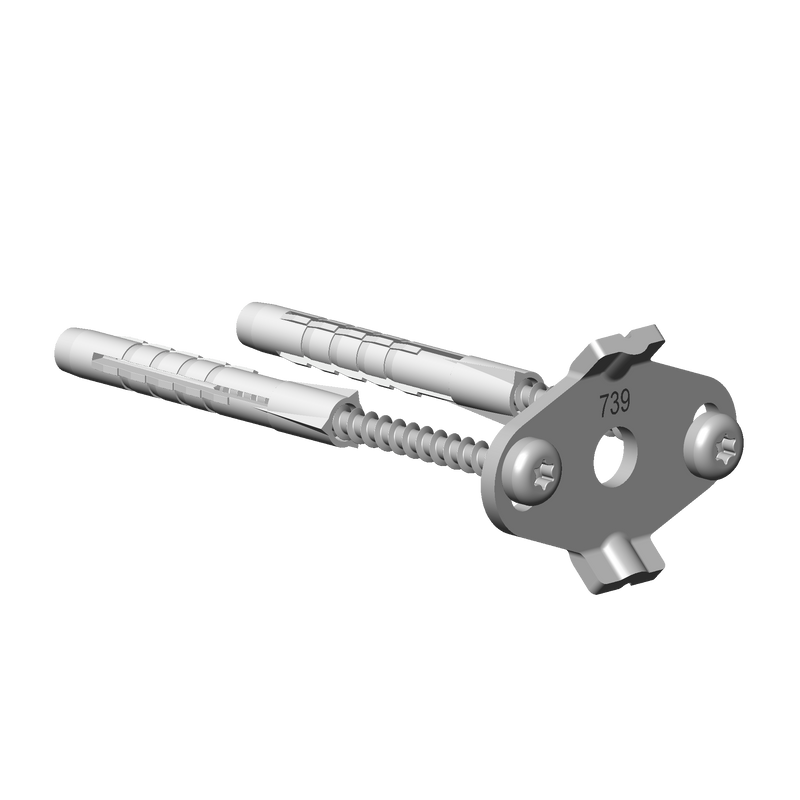 Dornbracht 0517207390090 Mounting Bracket 150 X 65 X 10 Mm