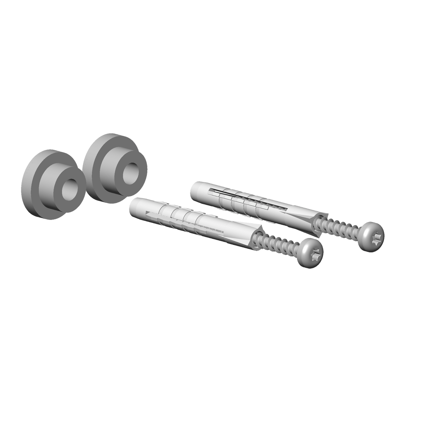 Dornbracht 0517208010090 Mounting Bracket Template + Screw + Screw Anchor 150 X 150 X 1 Mm