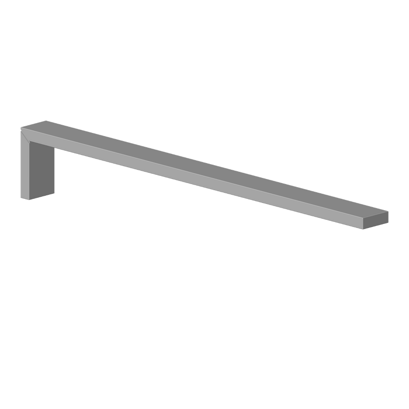 Dornbracht 05179855100 Pull Rod For Towel Rack 19 X 285 X 255 MM - Parent
