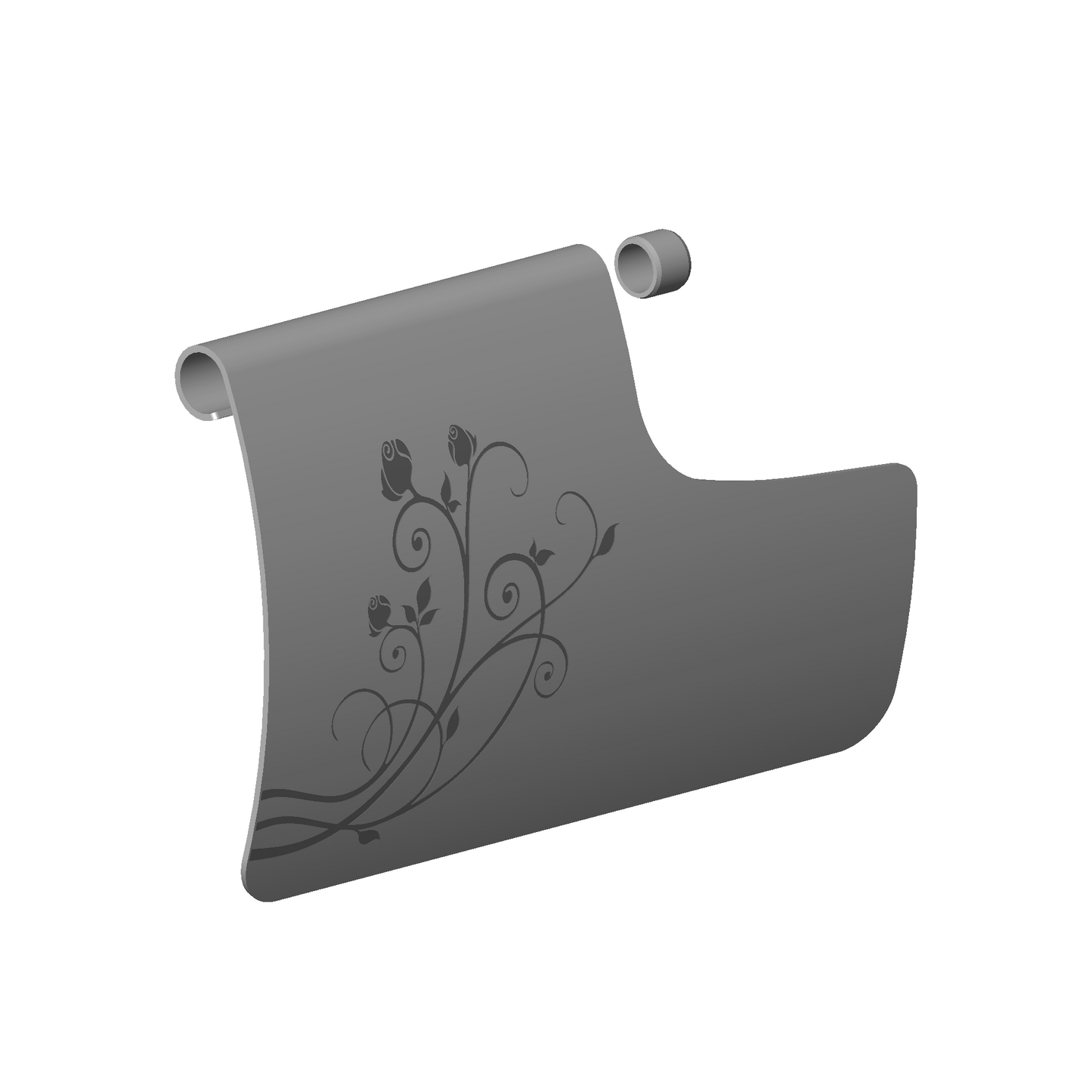 Dornbracht 081102519 Cover For Toilet Paper Holder With Socket 152 X 96 X 22 MM - Parent