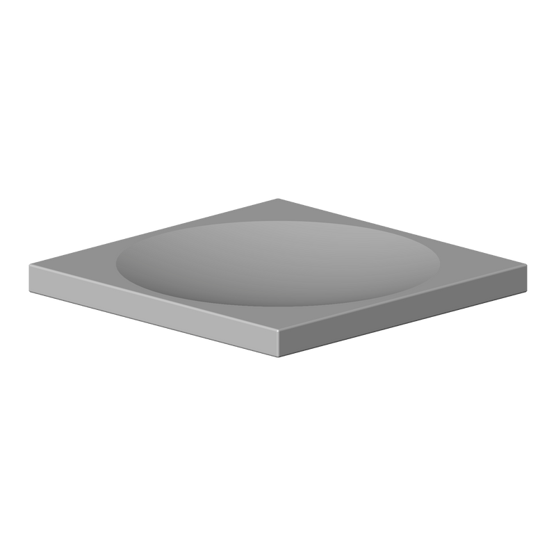 Dornbracht 081778600 Soap Dish 120 X 120 X 10 MM