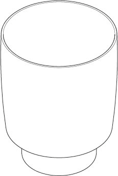 Dornbracht 08900000984 Crystal Tumbler