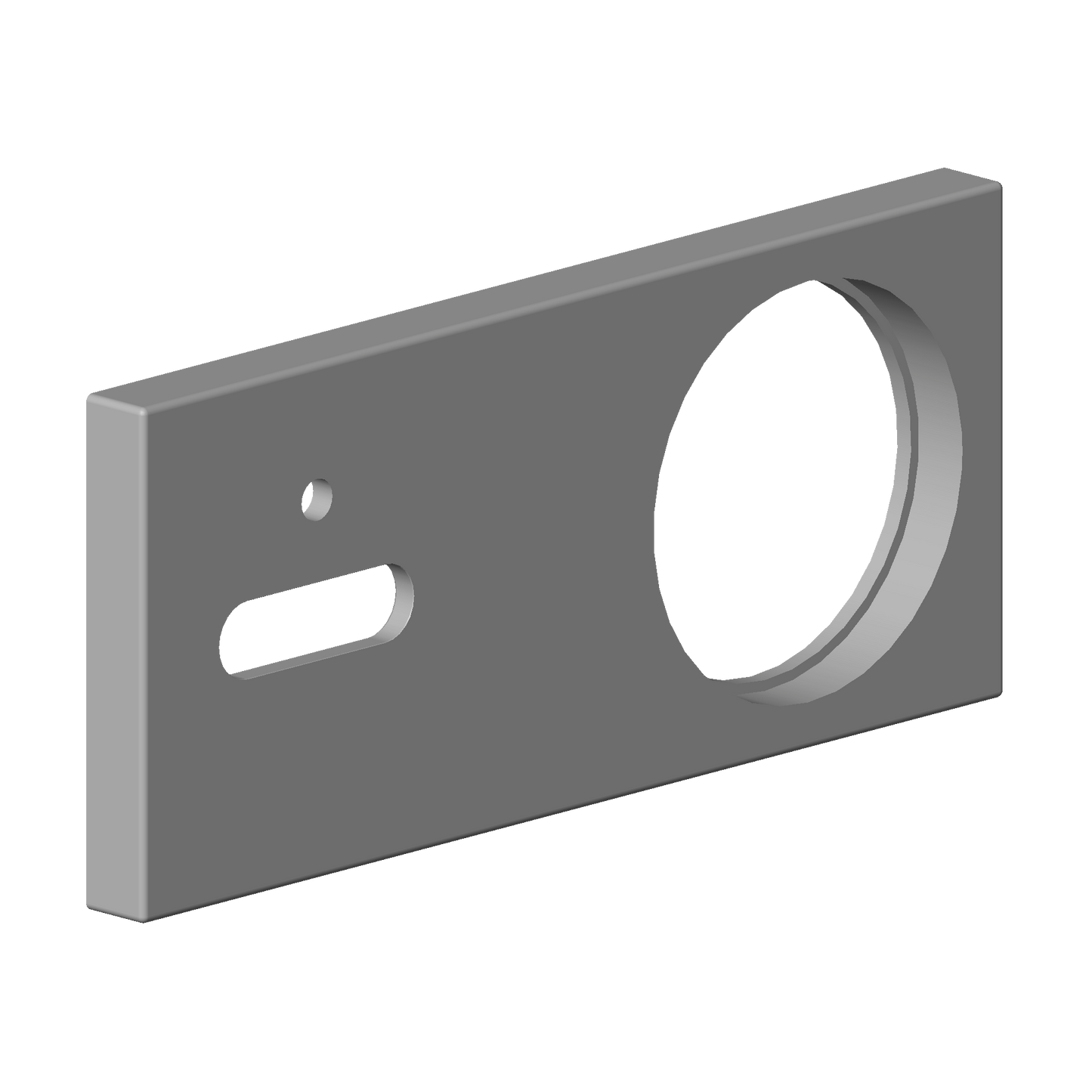 Dornbracht 091101071-00 Escutcheon 126 X 55,5 X 8,5 Mm - Chrome
