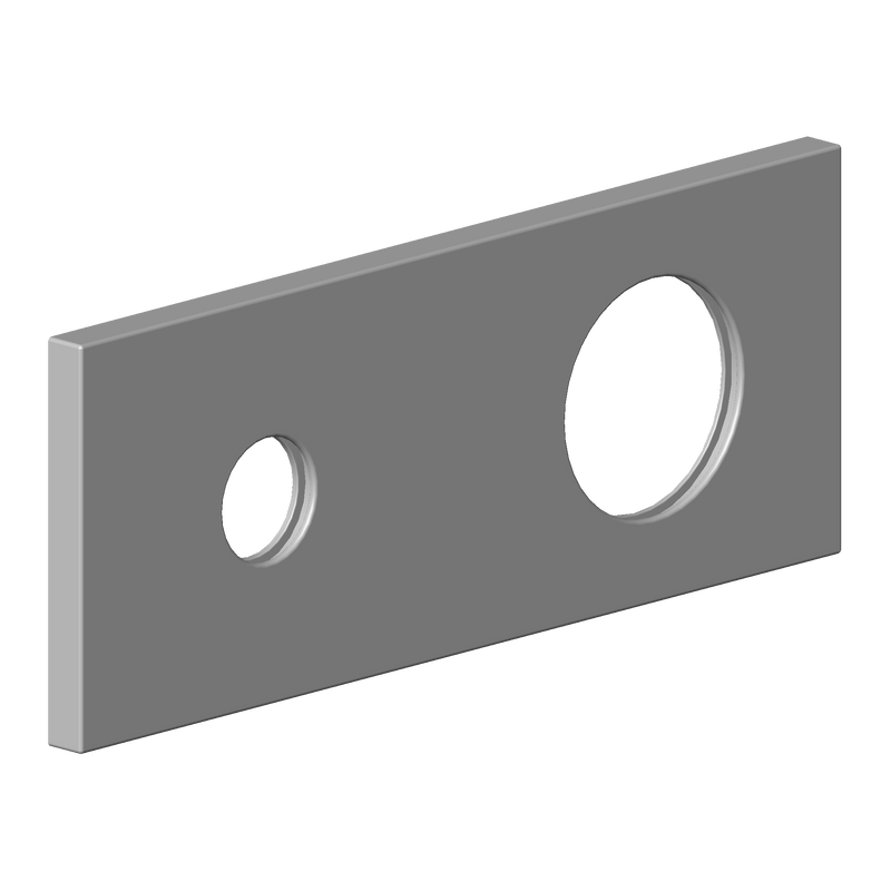 Dornbracht 091101085-00 Escutcheon 197,5 X 78 X 8,5 Mm - Chrome