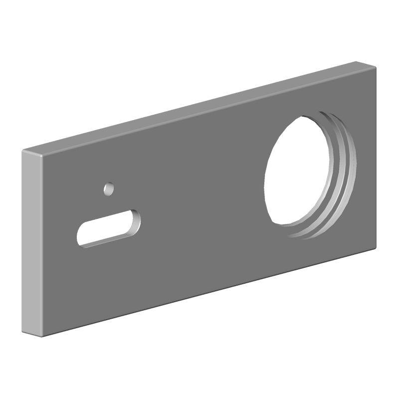 Dornbracht 091101187 Escutcheon For Washbasin Vertical Assembly 150 X 60 X 9 MM - Parent