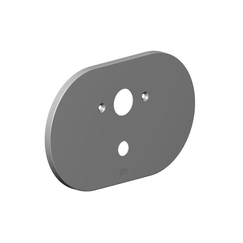 Dornbracht 091102052-00 Escutcheon For Pressure Balance Valve With Diverter 245 X 145 X 9 Mm - Chrome