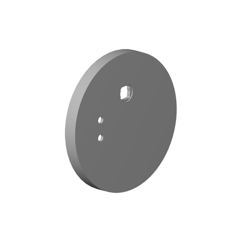 Dornbracht 091102077-00 Emote Escutcheon Without Temperature Control Knob Ø 140 X 14 Mm - Chrome