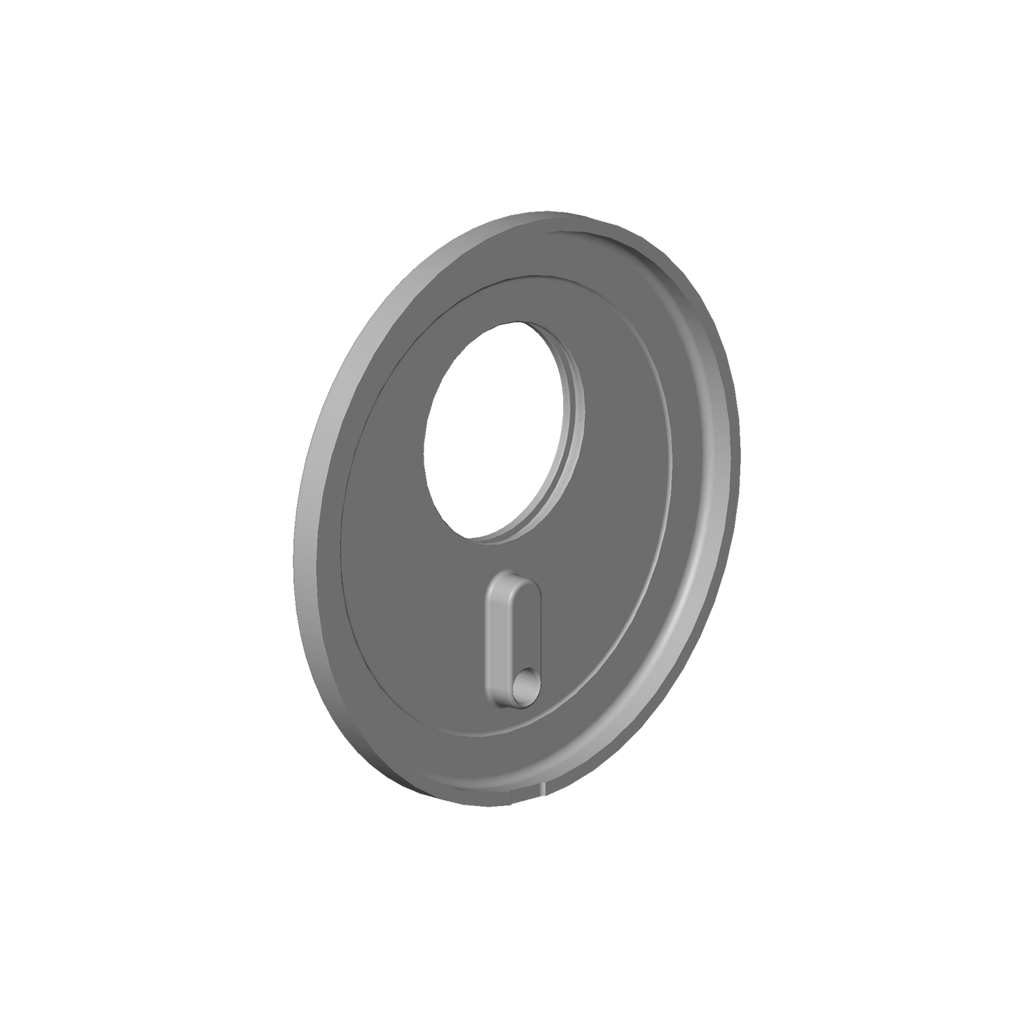 Dornbracht 091102161-00 Xtool Escutcheon Elegant Ø 124 X 13 Mm - Chrome