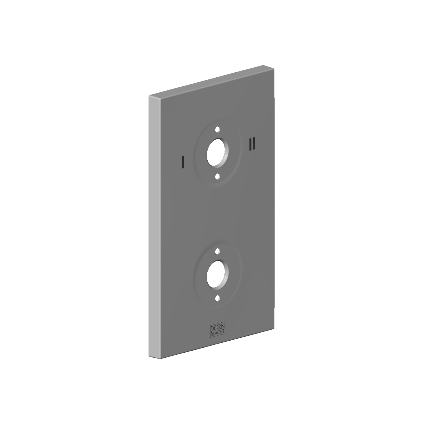Dornbracht 091102263 Escutcheon With Symbols Us 90 X150 X 9 MM - Parent