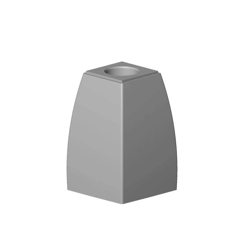 Dornbracht 091110052-00 Connection 52,68 X 52,68 X 81,5 Mm - Chrome