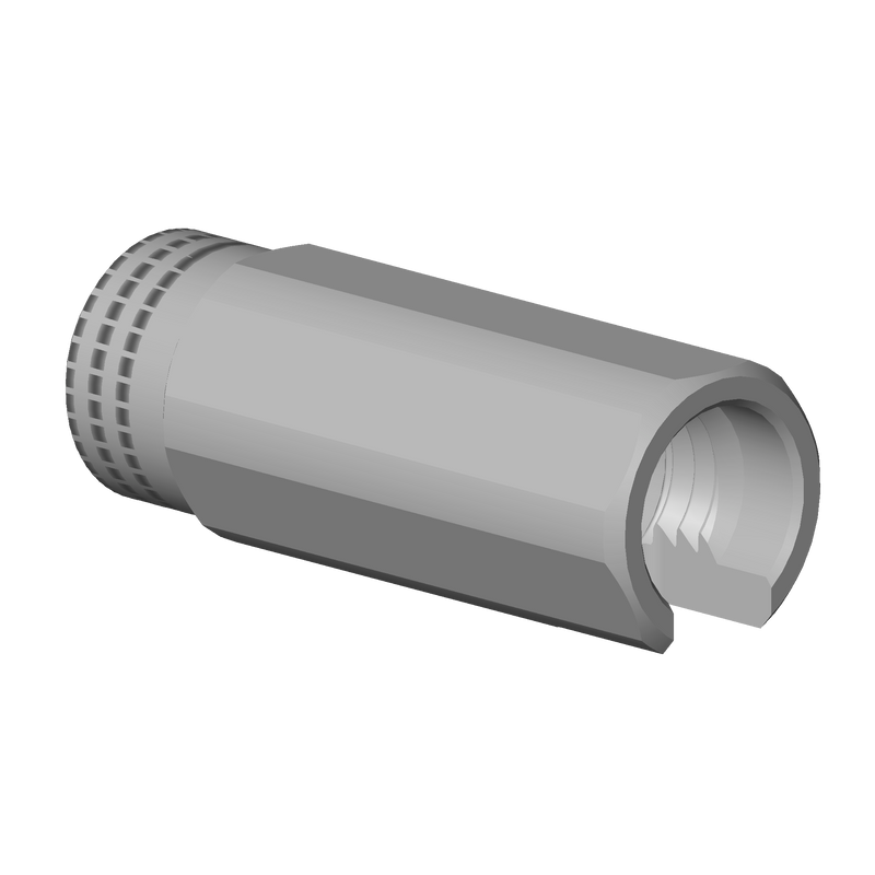Dornbracht 091110073-07 Connection Ø 20 X 52,5 Mm - Rough Nickel-Plated