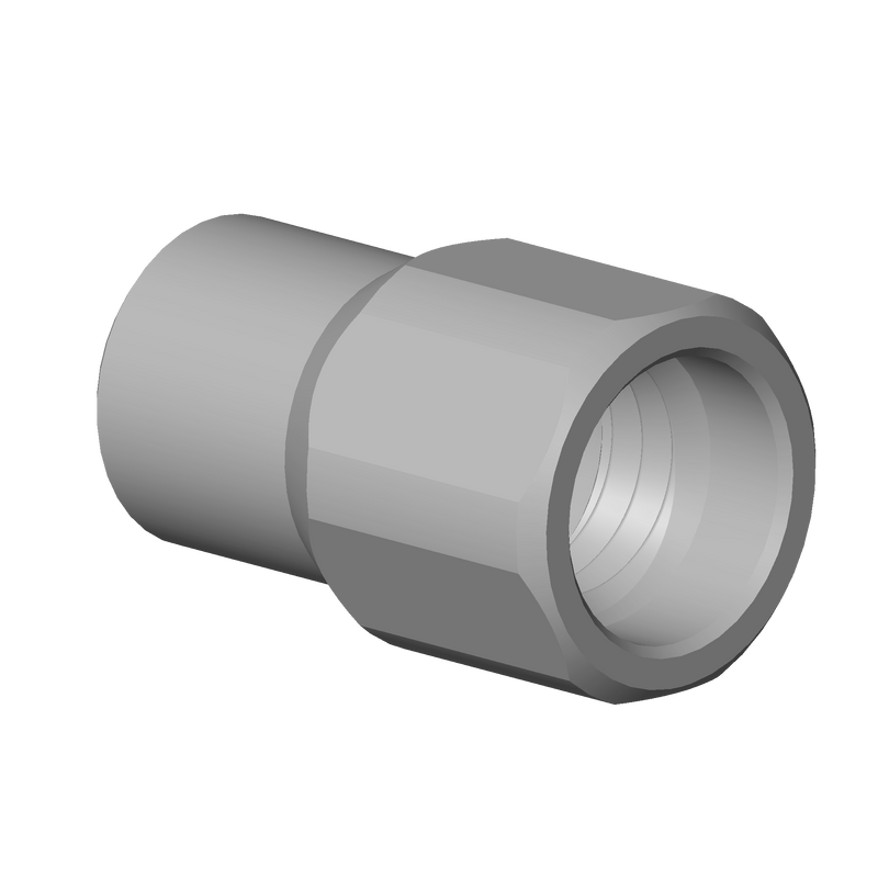 Dornbracht 091110079-07 Connection Ø 20 X 32 Mm - Rough Nickel-Plated