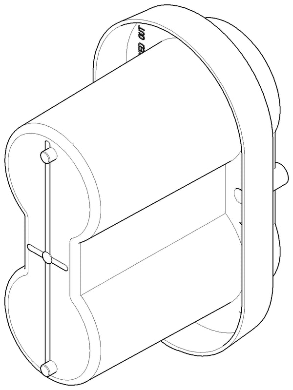 Dornbracht 09111100690 Hood / Sleeve For Thermostat