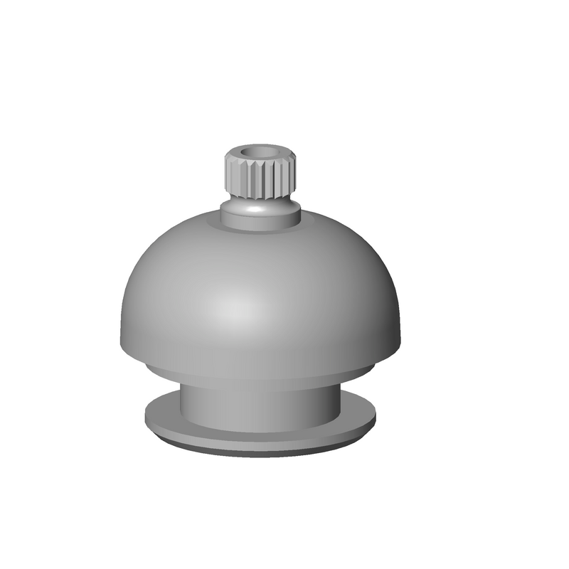 Dornbracht 091212011-00 Fixing Cap Mount 30 X 30,5 X 30 Mm - Chrome