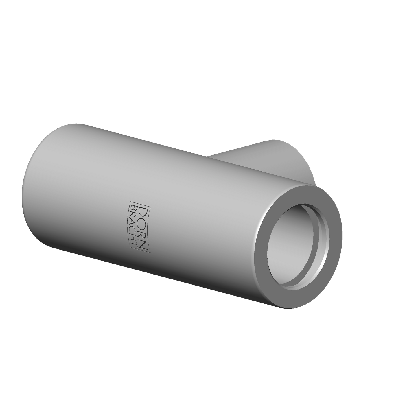 Dornbracht 091711033 Connection For Wall-Mounted Shower With Fixed Riser T-Piece 31 X 50 X 80 MM