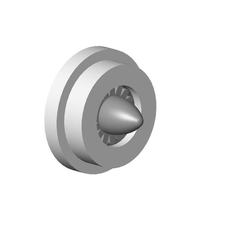 Dornbracht 09230105590 Flow Limiter Orange 2.4 Gpm