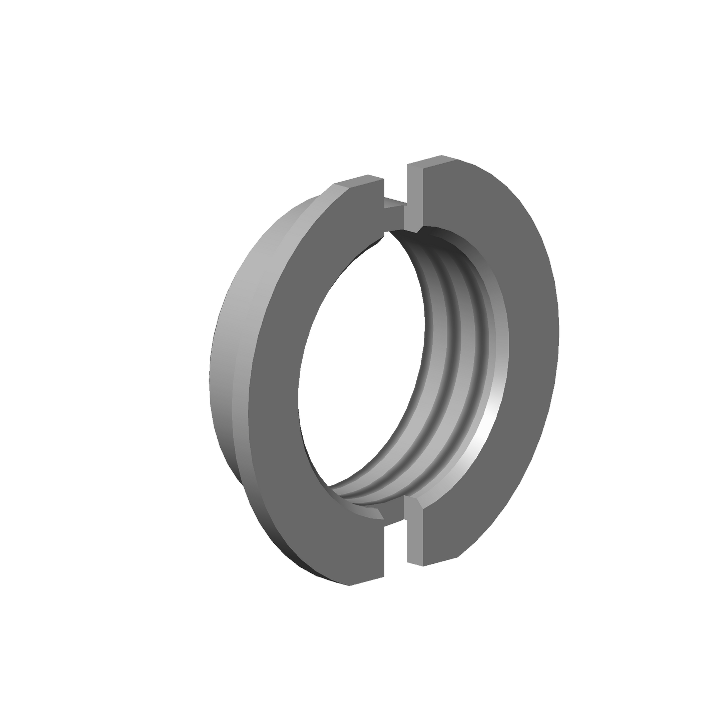 Dornbracht 092310019-07 Mounting Bracket Nut M32 X 1,5 Mm - Rough Nickel-Plated