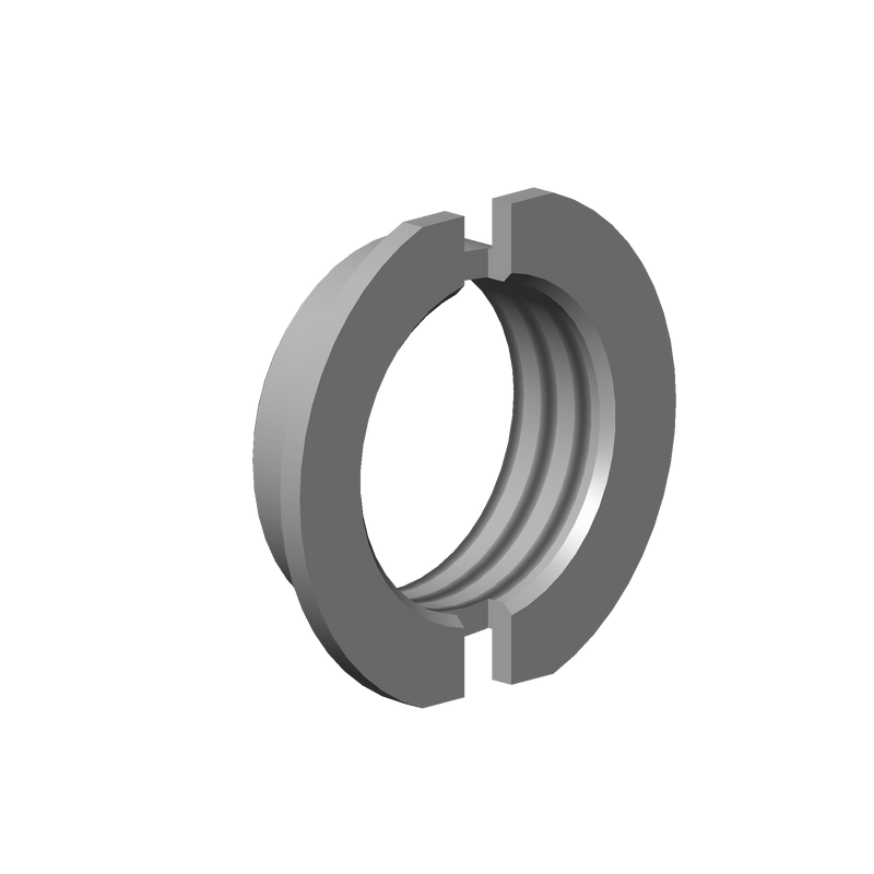 Dornbracht 092310019-07 Mounting Bracket Nut M32 X 1,5 Mm - Rough Nickel-Plated