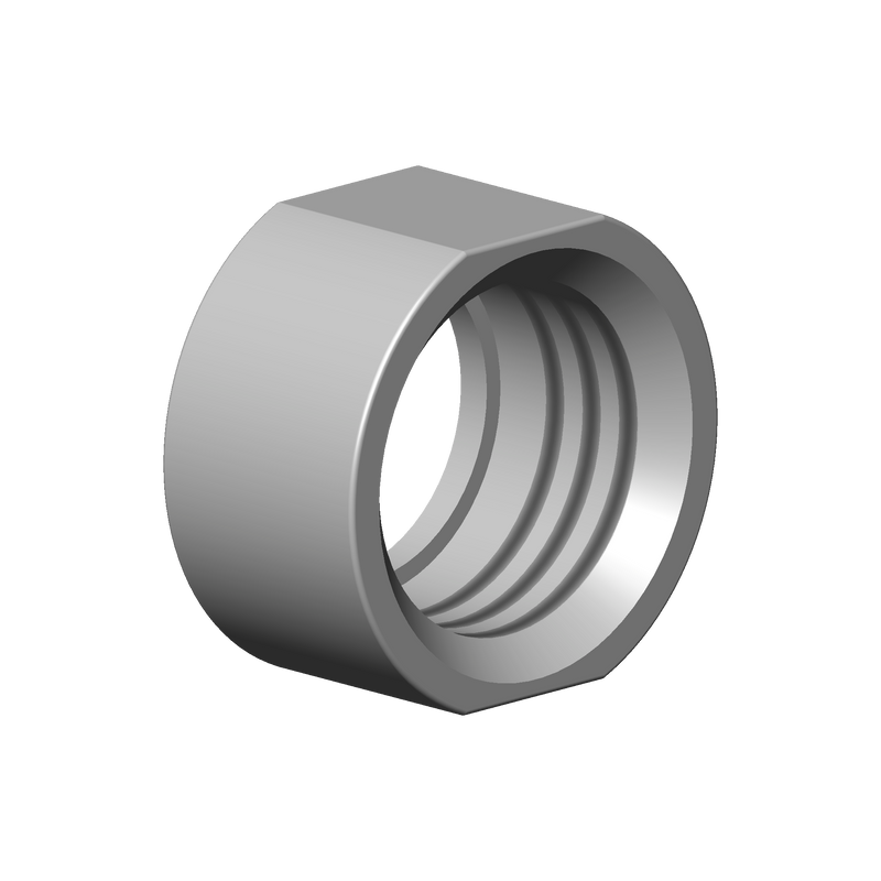 Dornbracht 092330035 Mounting Bracket Nut With Interlocking Surface 1/2" - Parent