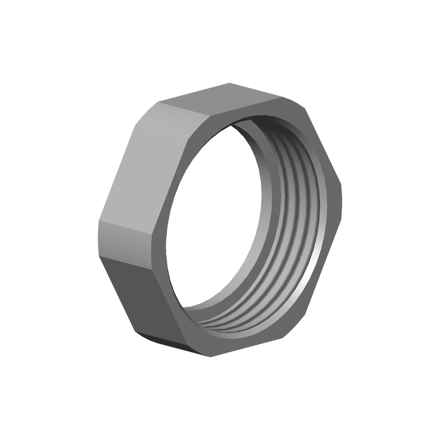 Dornbracht 092330040-07 Mounting Bracket Nut M45 X 1,5 - Rough Nickel-Plated