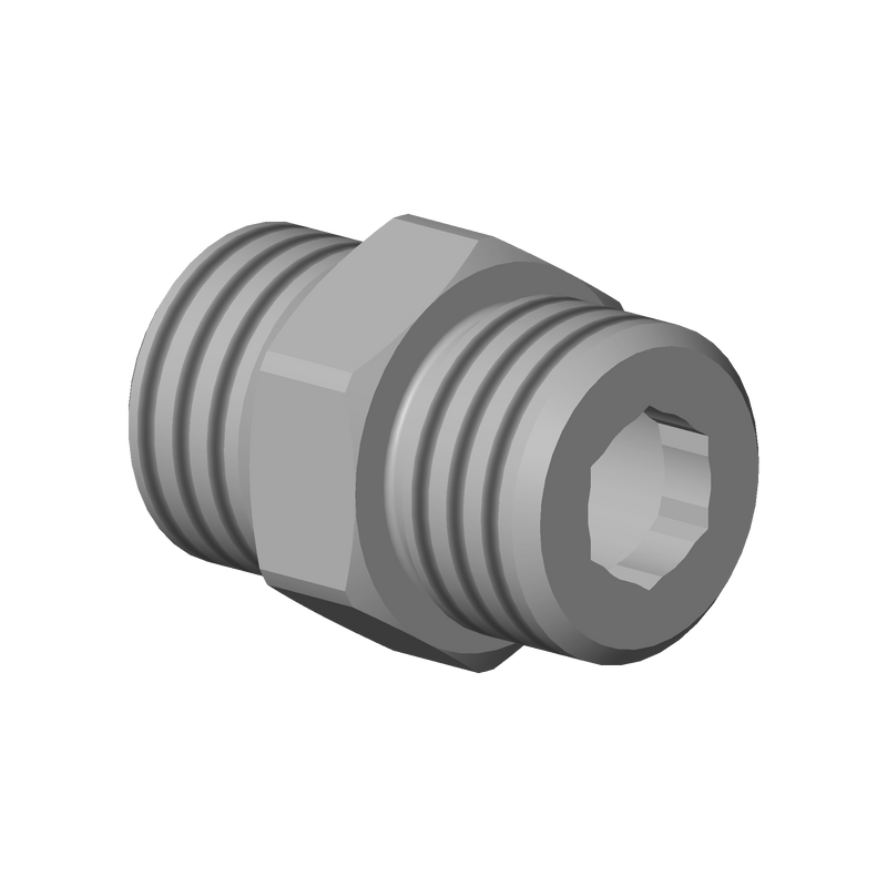 Dornbracht 0924031681090 Nipple Double Nipple 1/2" X 1/2"