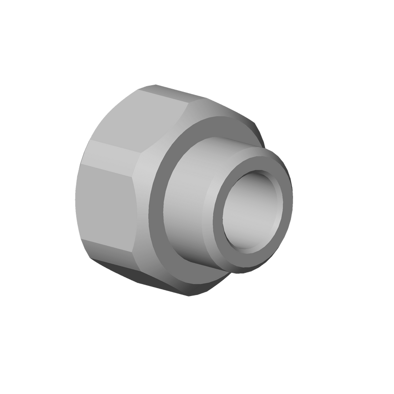 Dornbracht 092403185-00 Nipple Reducing Coupling 1/2" X 3/8" - Chrome