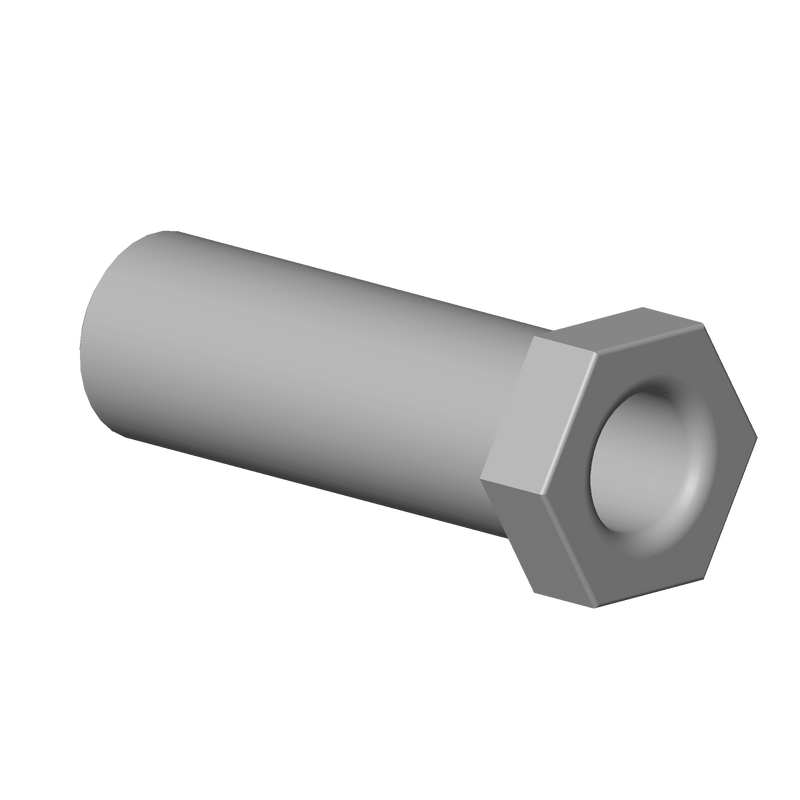 Dornbracht 092403204-07 Nipple - Rough Nickel-Plated
