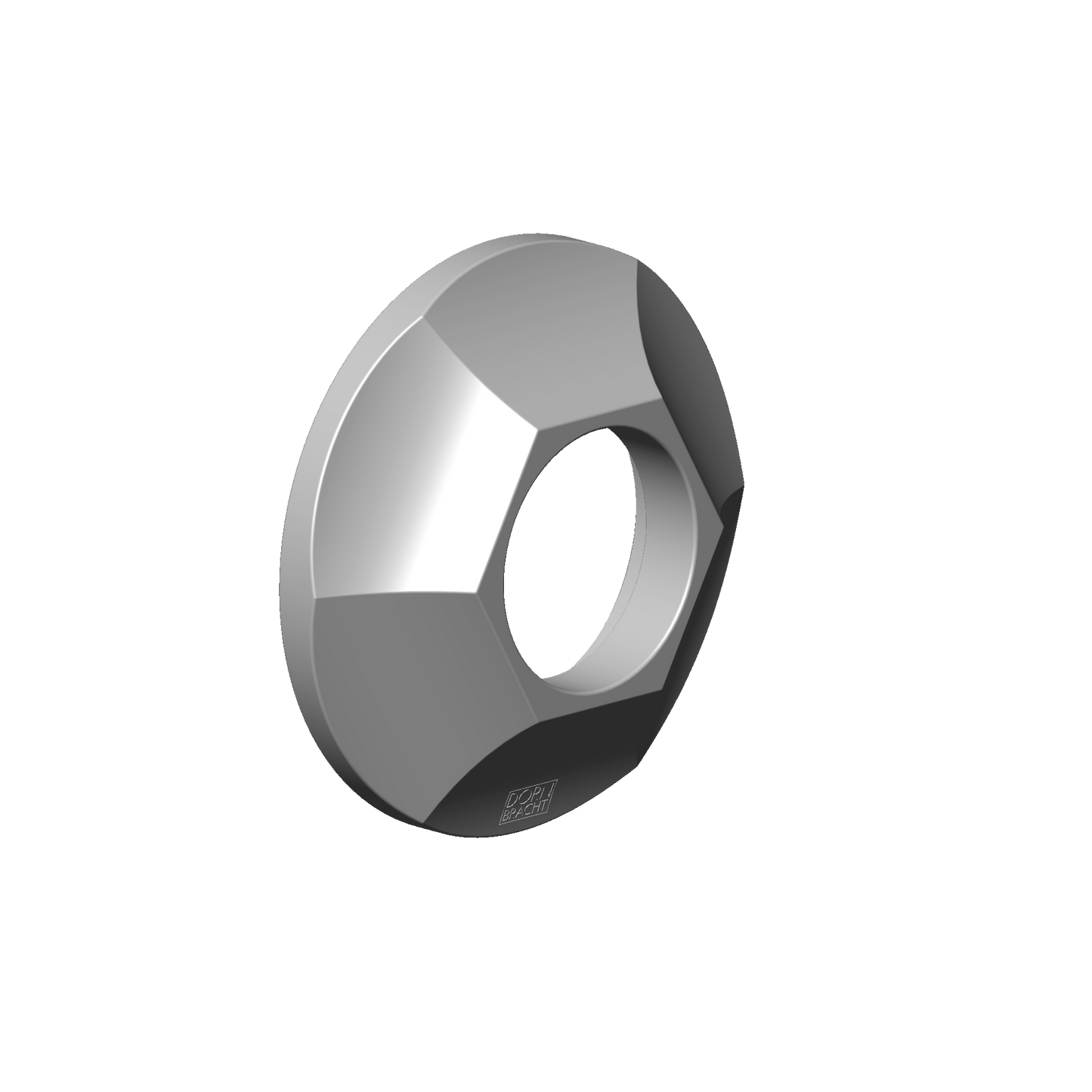 Dornbracht 092737102 Escutcheon M34 X 1 Db Logo Ø 60,6 X 15,3 MM