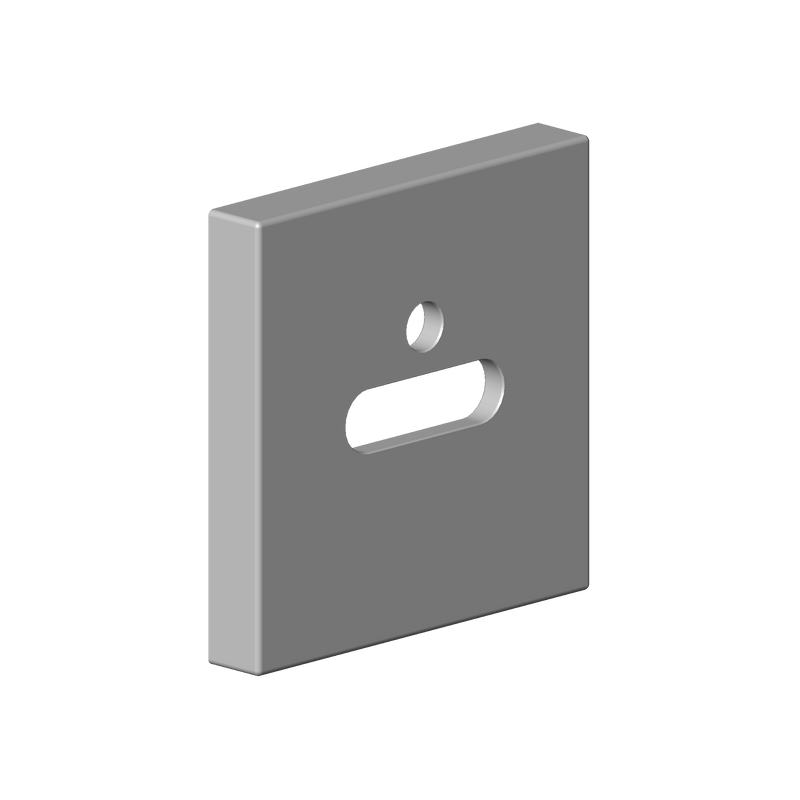 Dornbracht 092767007 Escutcheon For Tub Mixer 60 X 60 X 9 MM - Parent