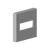 Dornbracht 092767008 Escutcheon For Wall Spout 60 X 60 X 9 MM