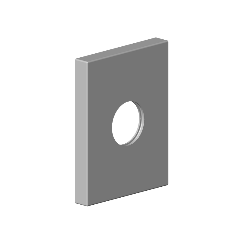 Dornbracht 092767009 Escutcheon 78 X 60 X 9 X Ø 23,8 MM - Parent