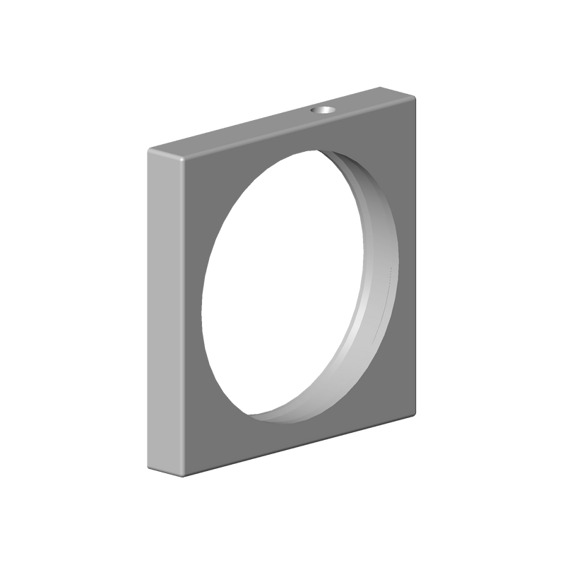 Dornbracht 092767016 Escutcheon 60 X 60 X 9 X Ø 50,4 MM - Parent