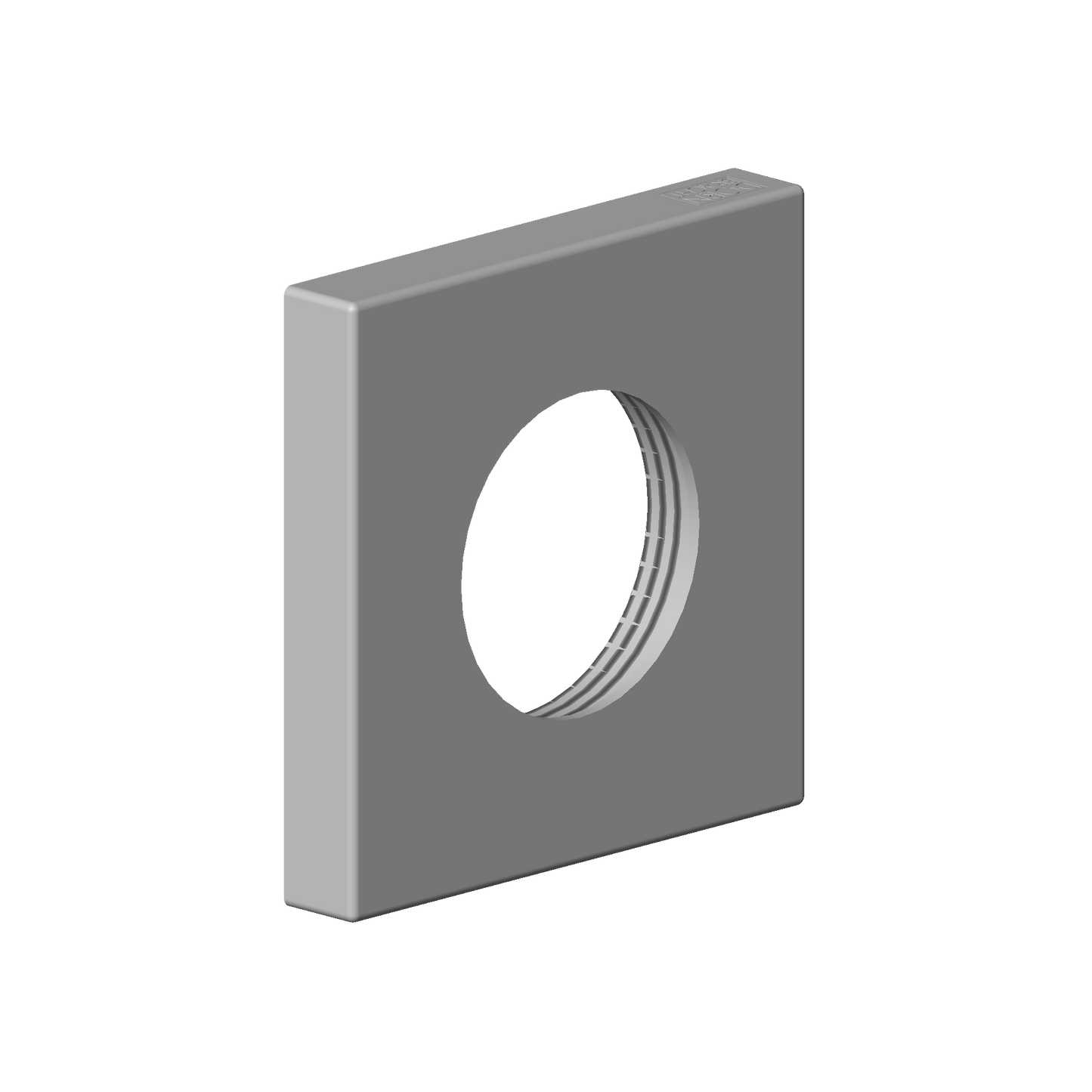 Dornbracht 092778011 Escutcheon 55 X 55 X 8,5 X Ø 28,8 MM