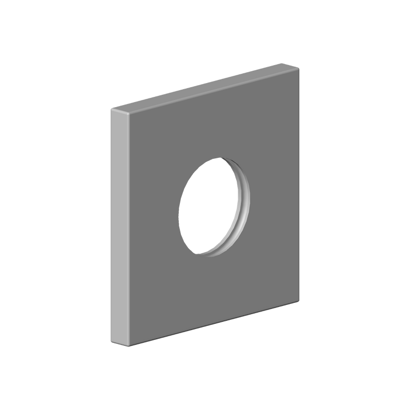 Dornbracht 092778021 Escutcheon 78 X 78 X 8 X Ø 32,6 MM - Parent